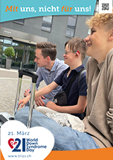 Poster zum Welt Down-Syndrom Tag 2023