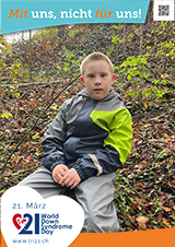 Poster zum Welt Down-Syndrom Tag 2023