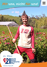 Poster zum Welt Down-Syndrom Tag 2023