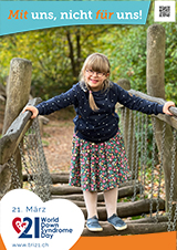 Poster zum Welt Down-Syndrom Tag 2023