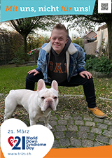 Poster zum Welt Down-Syndrom Tag 2023