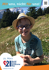 Poster zum Welt Down-Syndrom Tag 2023