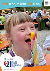 Poster zum Welt Down-Syndrom Tag 2023