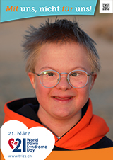 Poster zum Welt Down-Syndrom Tag 2023