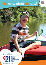 Poster zum Welt Down-Syndrom Tag 2023