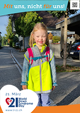 Poster zum Welt Down-Syndrom Tag 2023