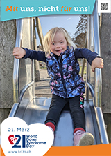 Poster zum Welt Down-Syndrom Tag 2023