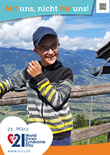 Poster zum Welt Down-Syndrom Tag 2023