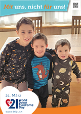 Poster zum Welt Down-Syndrom Tag 2023