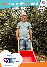 Poster zum Welt Down-Syndrom Tag 2023