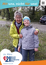 Poster zum Welt Down-Syndrom Tag 2023