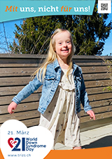 Poster zum Welt Down-Syndrom Tag 2023