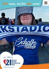Poster zum Welt Down-Syndrom Tag 2023