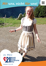 Poster zum Welt Down-Syndrom Tag 2023