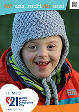 Poster zum Welt Down-Syndrom Tag 2023