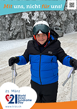 Poster zum Welt Down-Syndrom Tag 2023