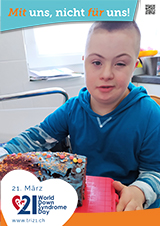 Poster zum Welt Down-Syndrom Tag 2023