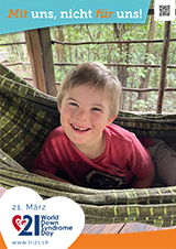 Poster zum Welt Down-Syndrom Tag 2023