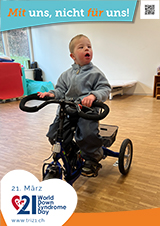 Poster zum Welt Down-Syndrom Tag 2023