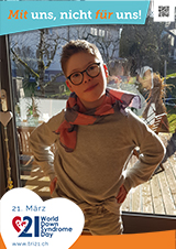 Poster zum Welt Down-Syndrom Tag 2023