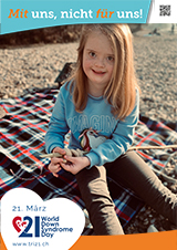 Poster zum Welt Down-Syndrom Tag 2023