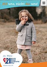Poster zum Welt Down-Syndrom Tag 2023