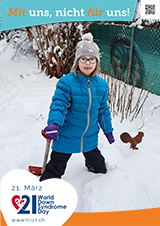 Poster zum Welt Down-Syndrom Tag 2023
