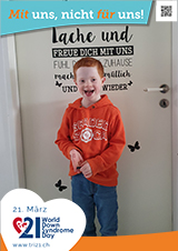 Poster zum Welt Down-Syndrom Tag 2023