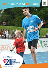 Poster zum Welt Down-Syndrom Tag 2023
