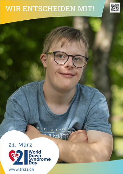 Plakataktion 2024 'Wir entscheiden mit!'