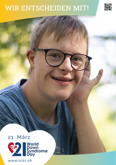 Plakataktion 2024 'Wir entscheiden mit!'