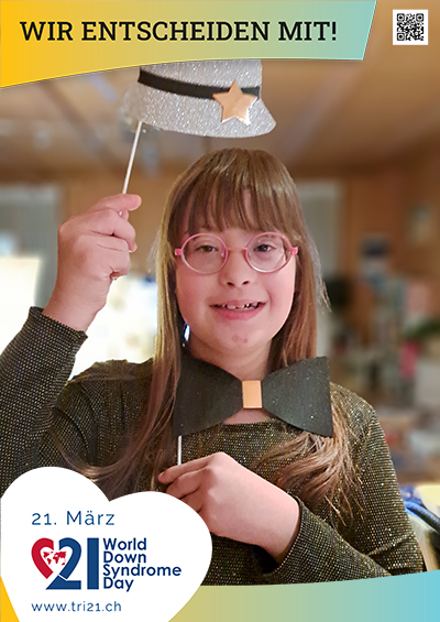 Plakataktion 2024 'Wir entscheiden mit!'