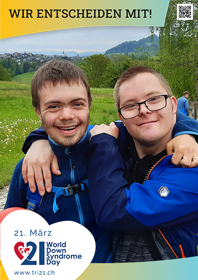 Plakataktion 2024 'Wir entscheiden mit!'