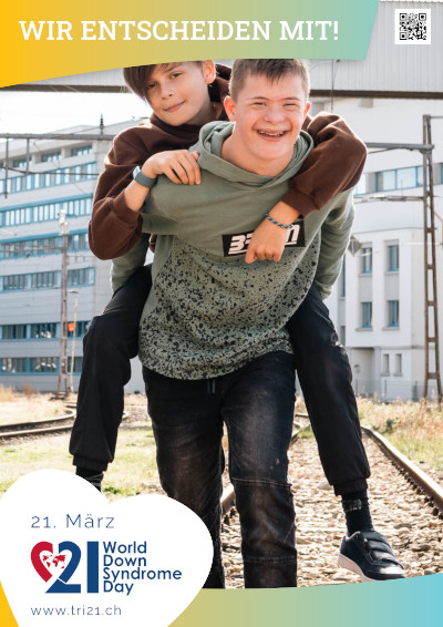 Plakataktion 2024 'Wir entscheiden mit!'