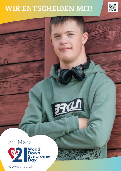 Plakataktion 2024 'Wir entscheiden mit!'