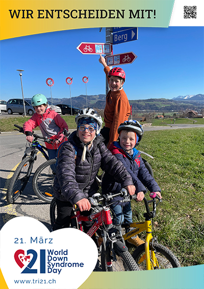 Plakataktion 2024 'Wir entscheiden mit!'