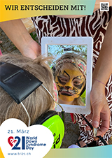 Poster zum Welt Down-Syndrom Tag 2024