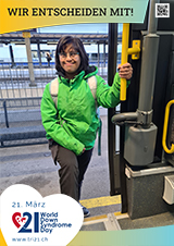 Poster zum Welt Down-Syndrom Tag 2024