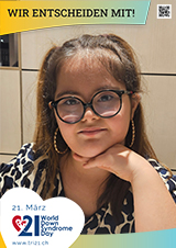 Poster zum Welt Down-Syndrom Tag 2024