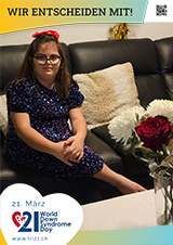 Poster zum Welt Down-Syndrom Tag 2024