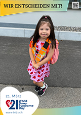 Poster zum Welt Down-Syndrom Tag 2024