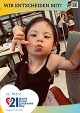 Poster zum Welt Down-Syndrom Tag 2024