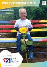 Poster zum Welt Down-Syndrom Tag 2024