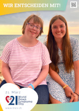 Poster zum Welt Down-Syndrom Tag 2024