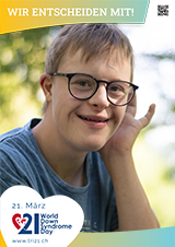 Poster zum Welt Down-Syndrom Tag 2024