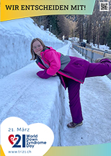 Poster zum Welt Down-Syndrom Tag 2024