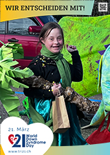 Poster zum Welt Down-Syndrom Tag 2024