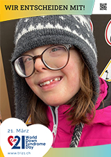 Poster zum Welt Down-Syndrom Tag 2024