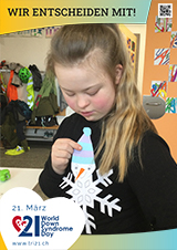Poster zum Welt Down-Syndrom Tag 2024