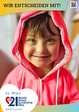 Poster zum Welt Down-Syndrom Tag 2024